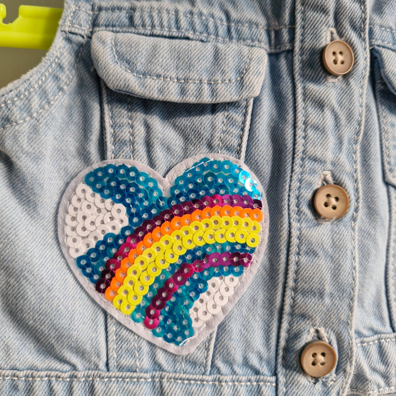 Kids Sequin Unicorn - Age 0-3 months