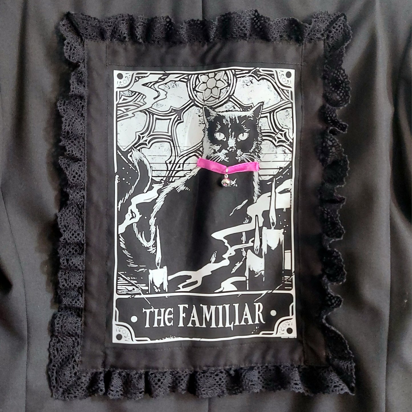 Black Cat Familiar Steampunk Jacket - Chest 52"
