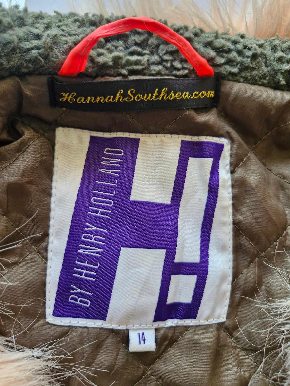 Darkside Parka Henry Holland Rework - Size 14