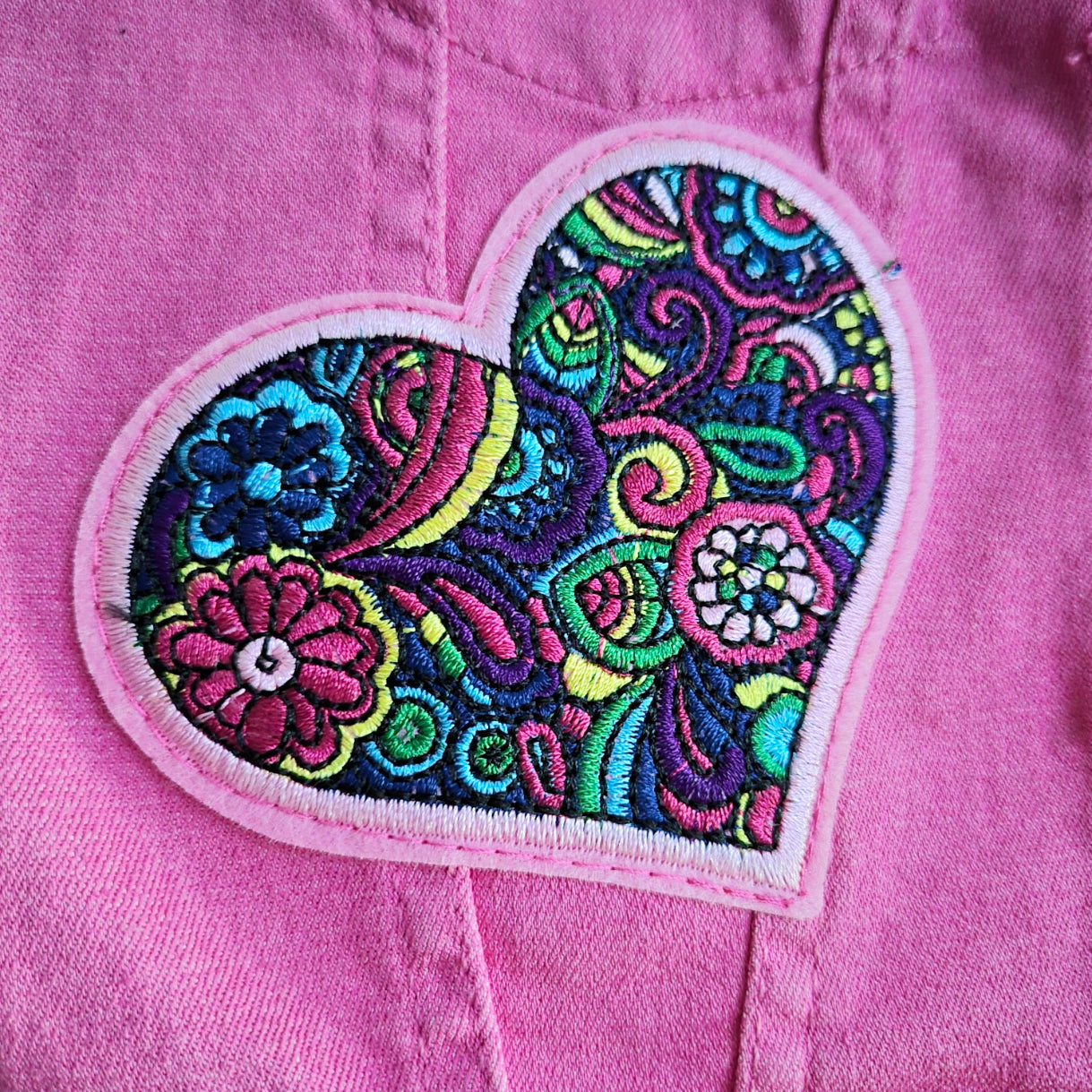 Age 6 - 7 Years Unicorn Denim festival Jacket