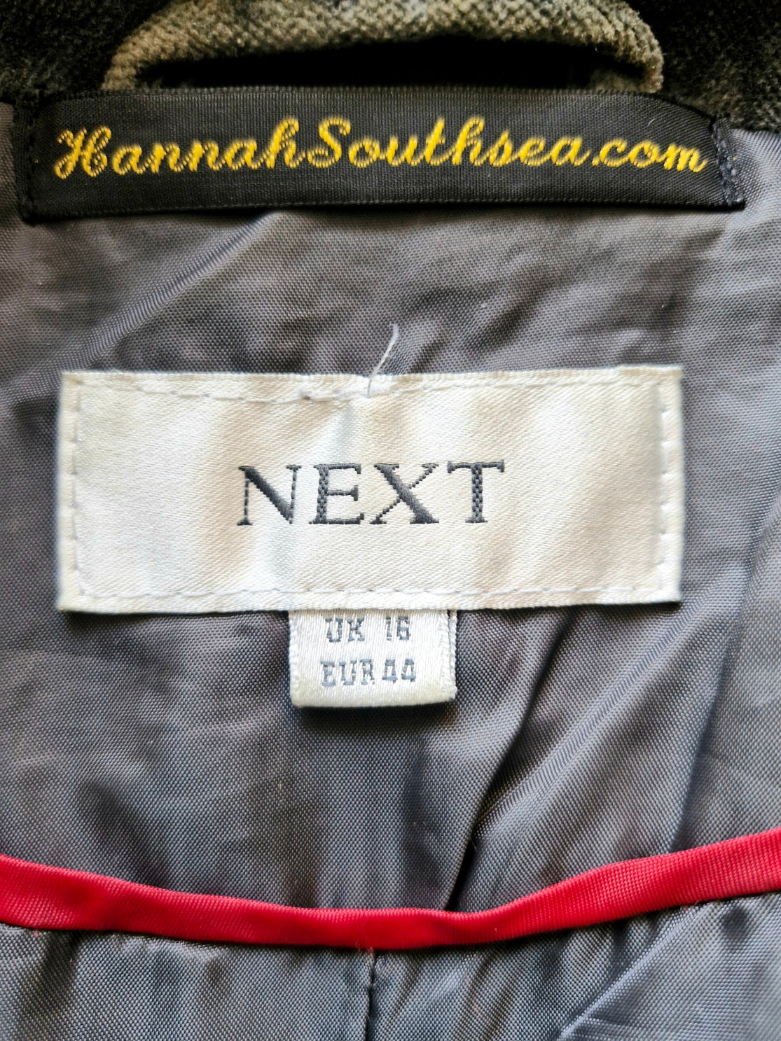 Military Skulls & Roses Velvet Reworked jacket - Next Size 16