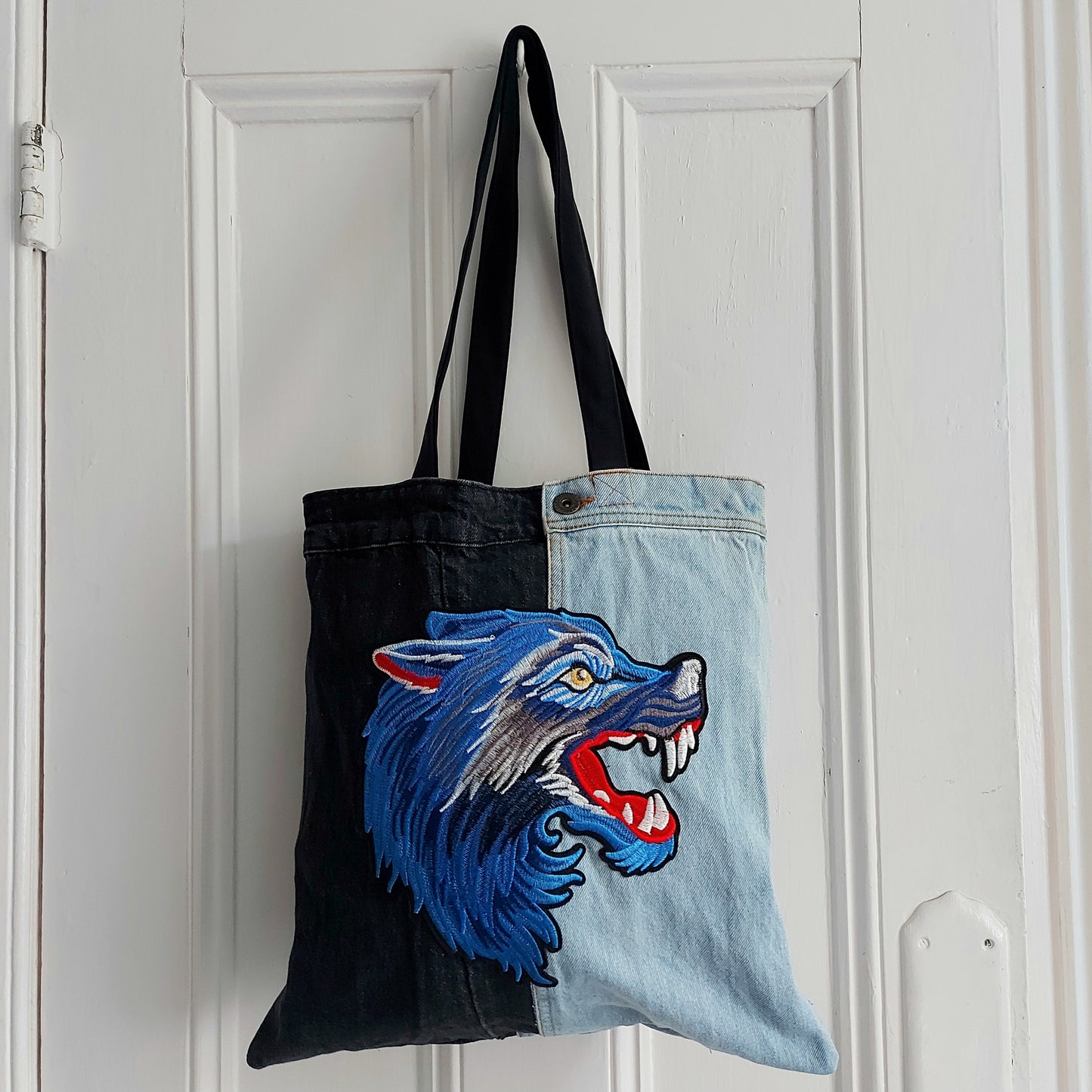 Blue Wolf Large Patch
