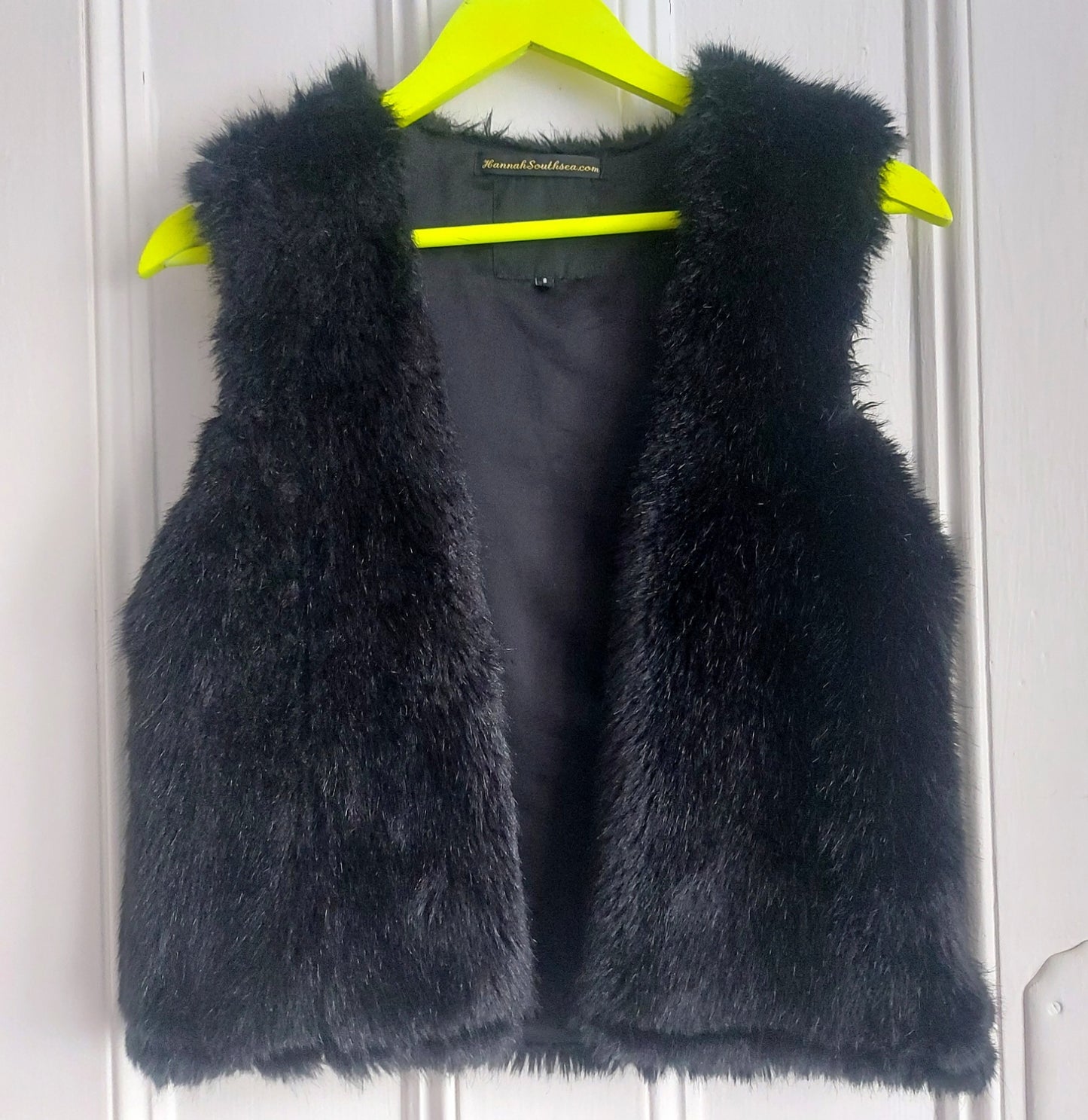 Silver Wing Furry Waistcoat