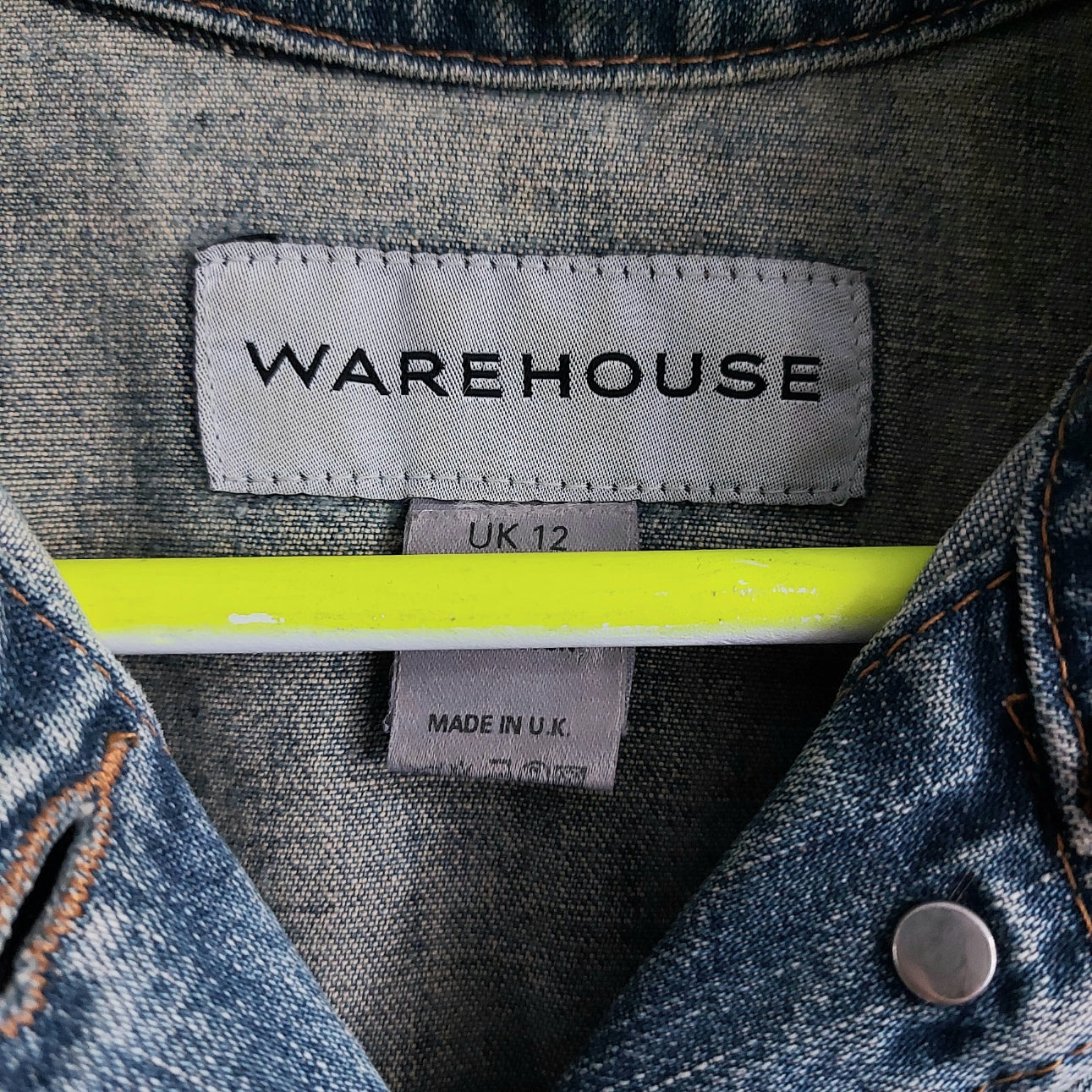 El Diablo Denim Waistcoat - Size 12