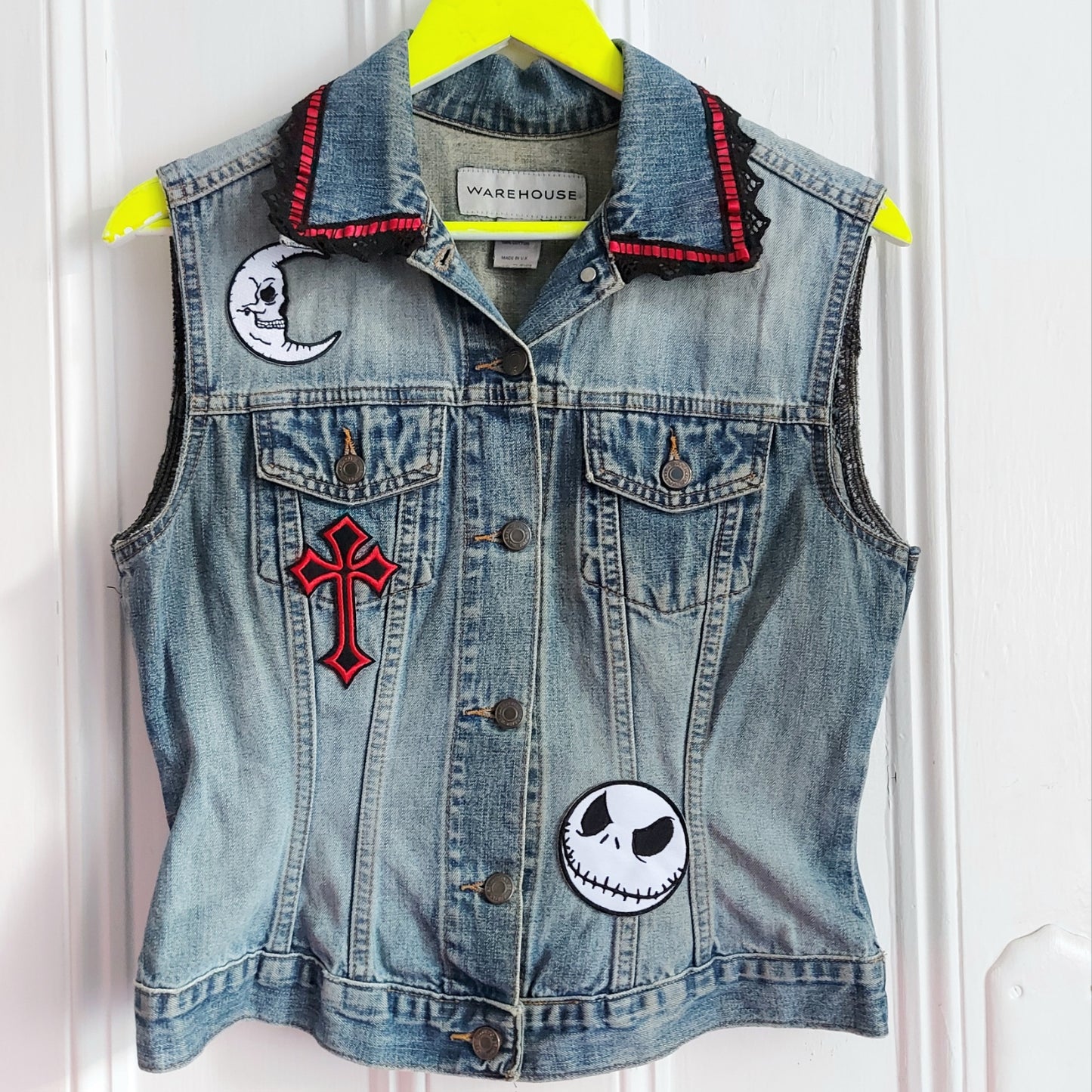 El Diablo Denim Waistcoat - Size 12