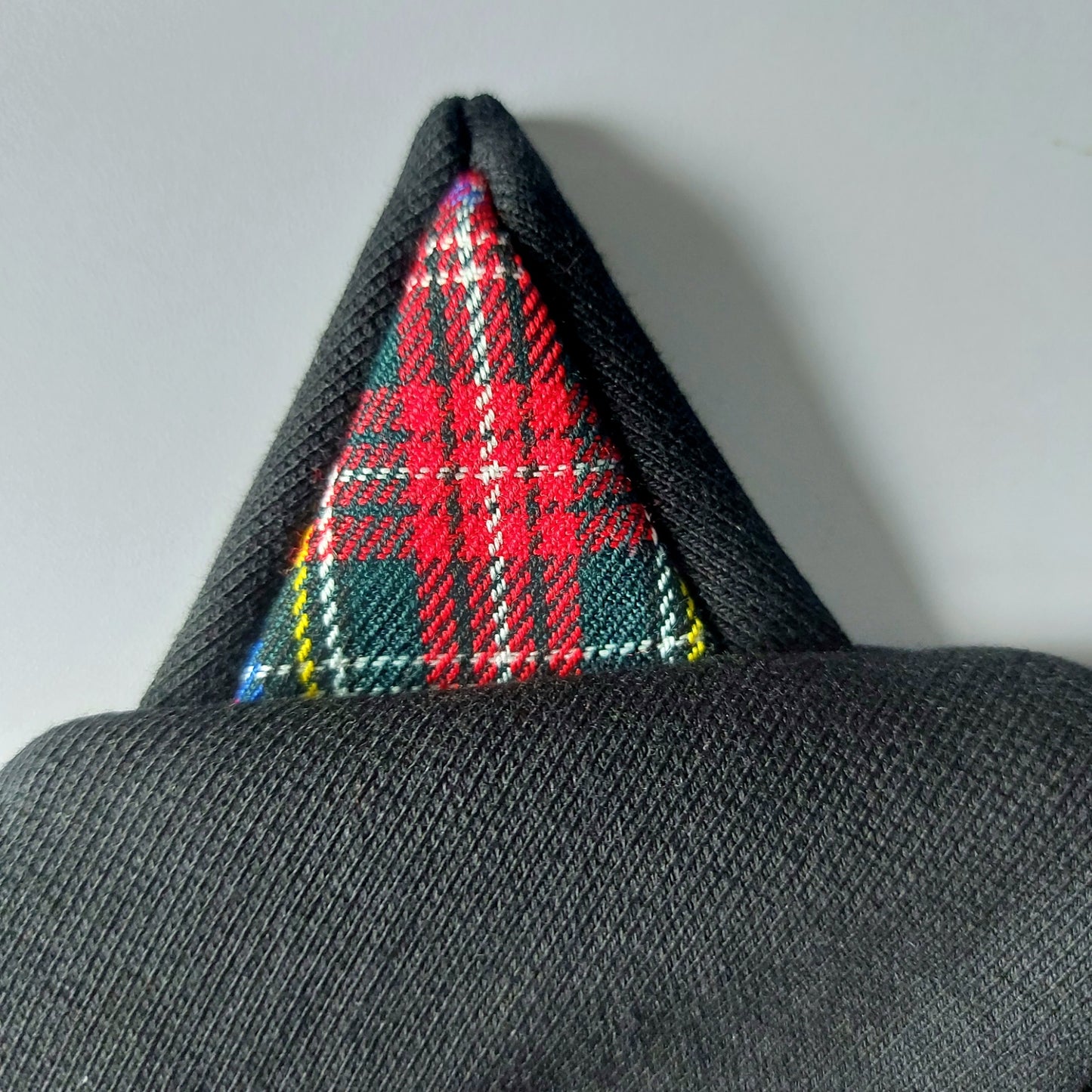 Organic Kitty Hat - Tartan Kitty