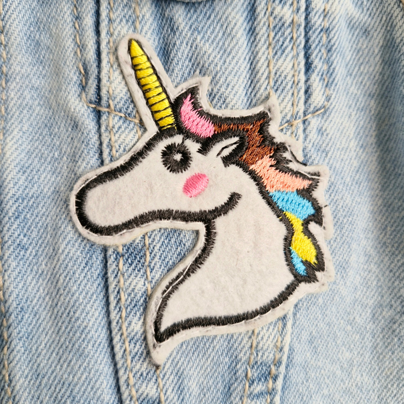 Kid's Rainbow magic Denim - Age 3-6 months