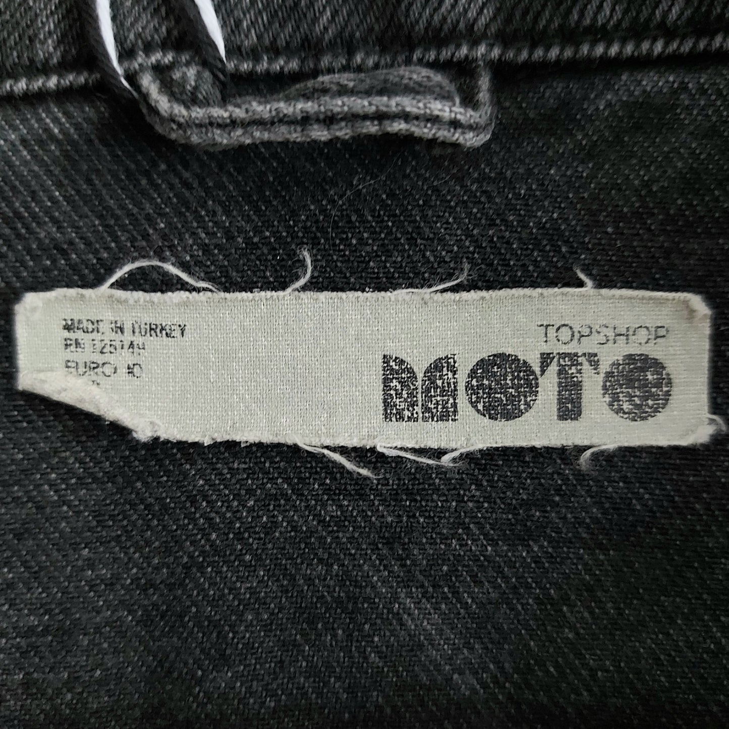 Tokyo Spirit Rebel Denim Battle Waistcoat - Size 12