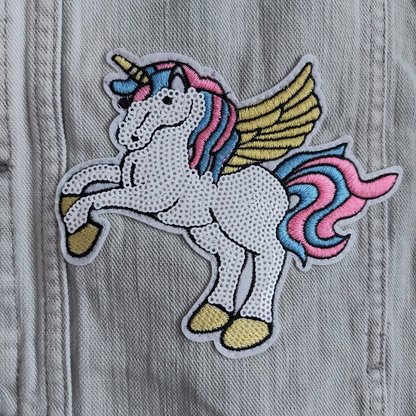 Sweet Dreams Shroom Time Denim Waistcoat - Size M