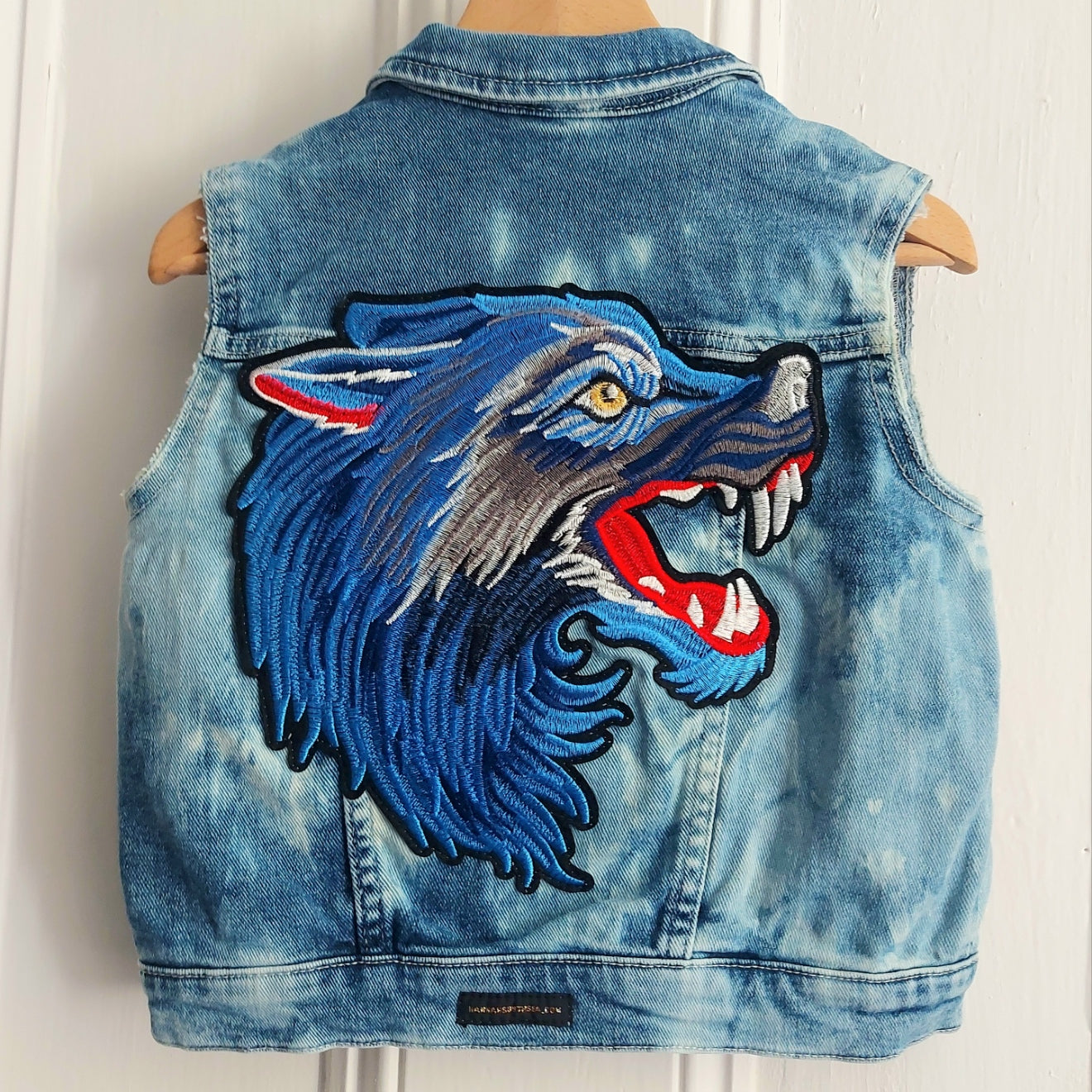 Blue Wolf Large Patch