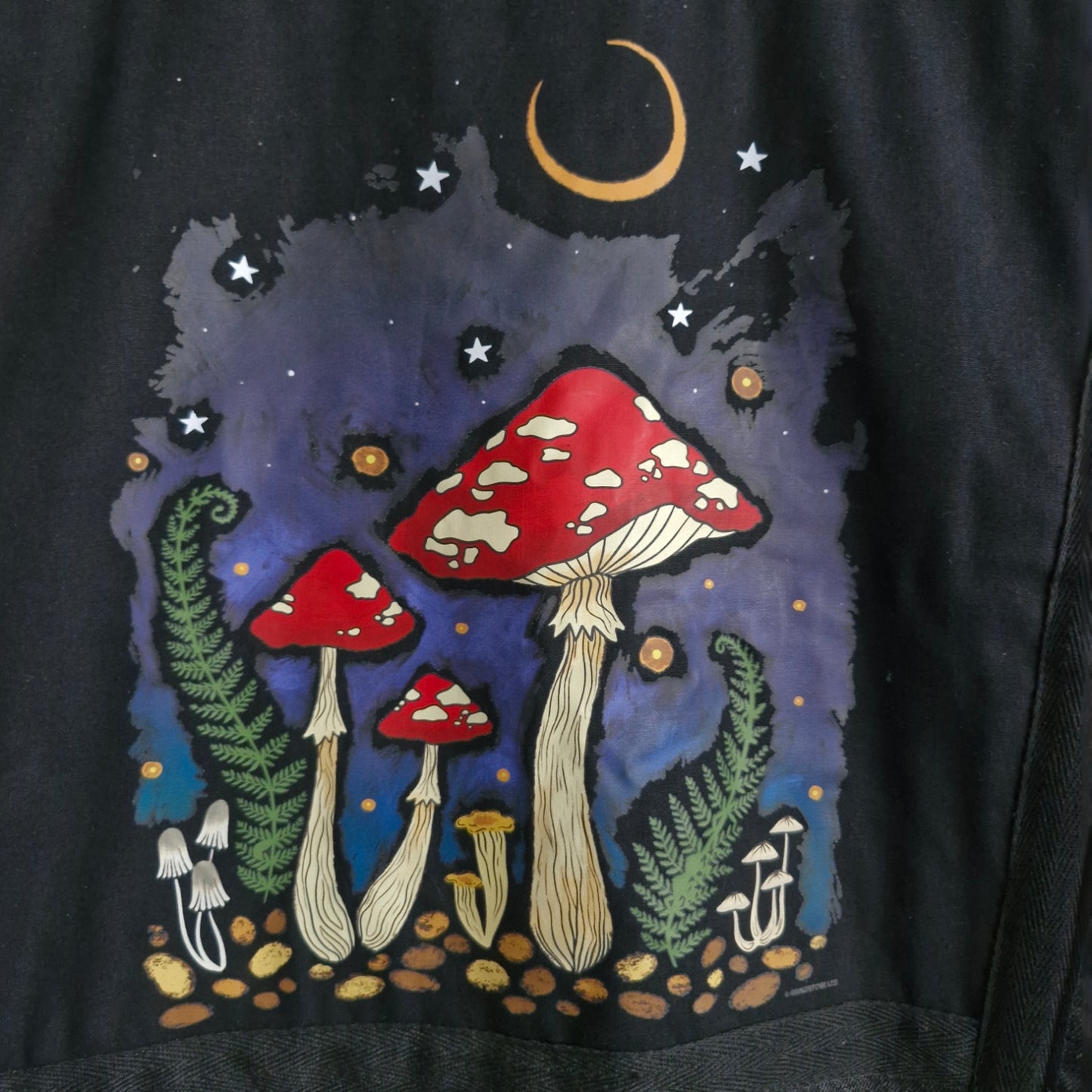 Magic Mushroom Supersize Battle Jacket - Size XXL