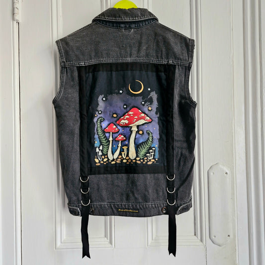 Magic Mushroom Battle Jacket - Topman Size S