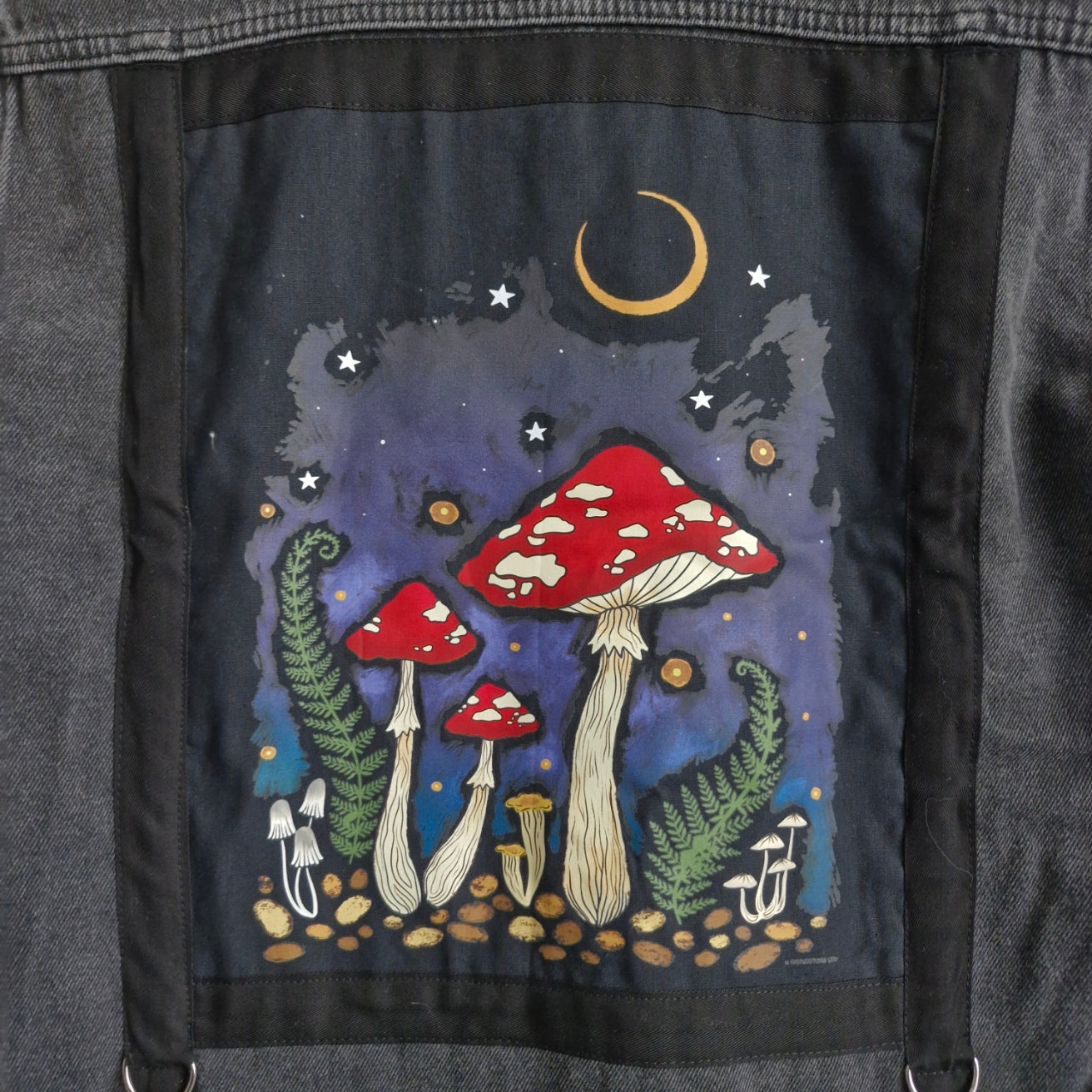 Magic Mushroom Battle Jacket - Topman Size S