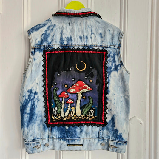 Tie Bleach Shroom Battle Jacket - Size 6