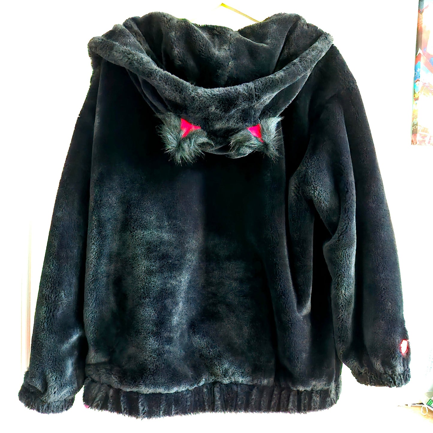 Super Furry Kitty Coat - New Look Size L