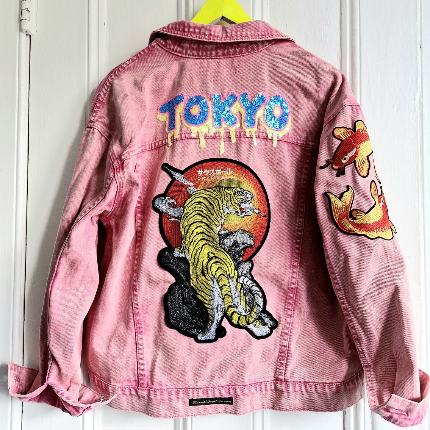 Epic Tiger and Sunset Back Patch - XL