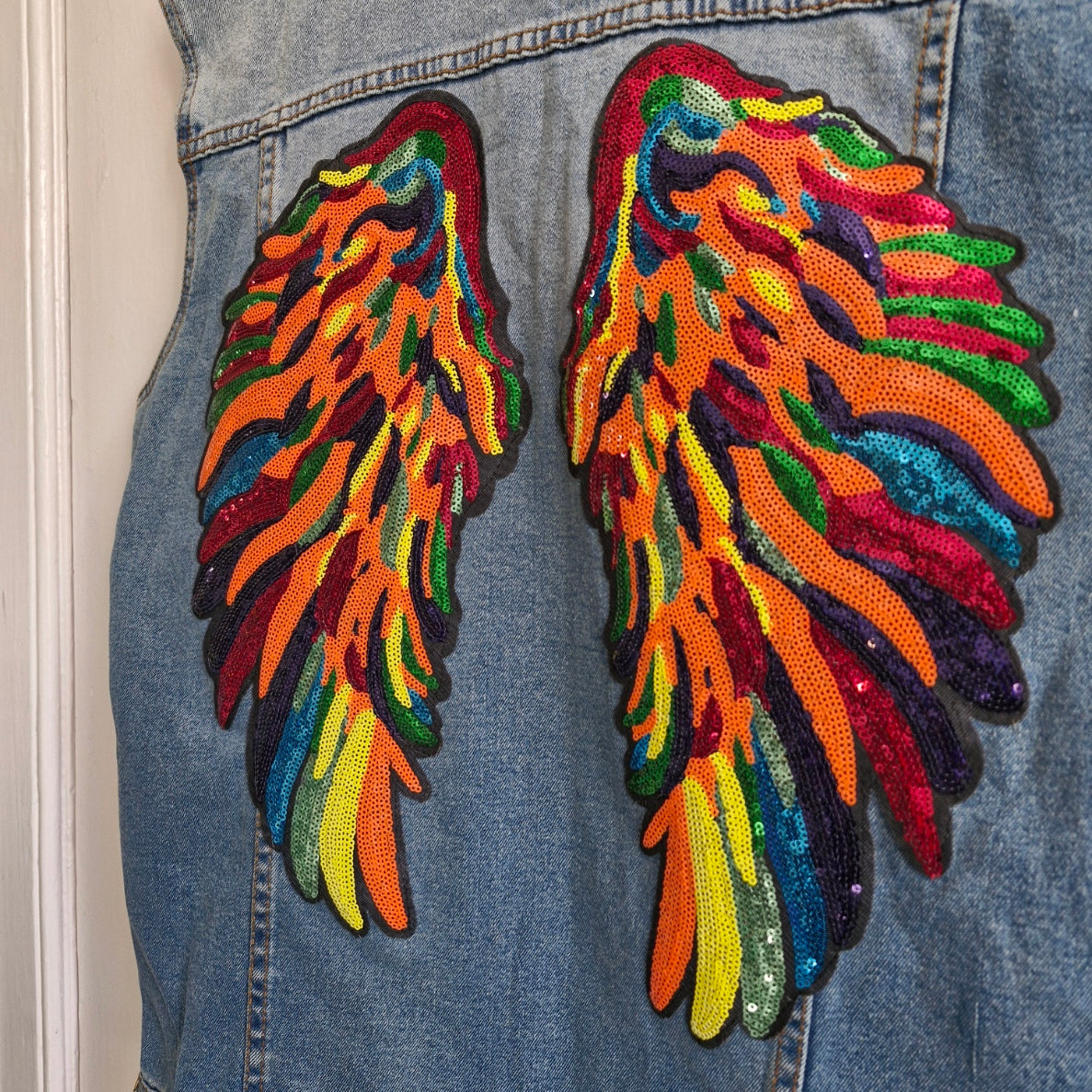 Phoenix Angel Wing Waistcoat - ASOS Size L