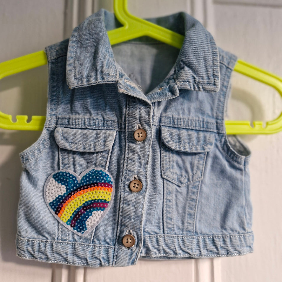 Kids Sequin Unicorn - Age 0-3 months