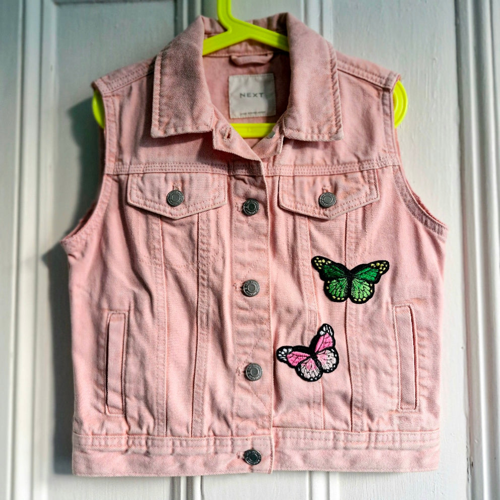 Kids sequin Butterfly Skull - Age 8 years