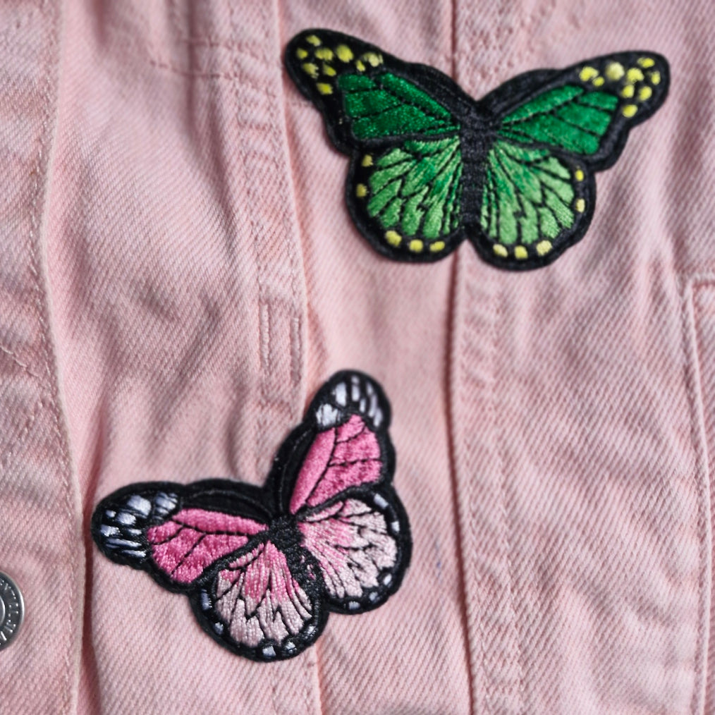 Kids sequin Butterfly Skull - Age 8 years