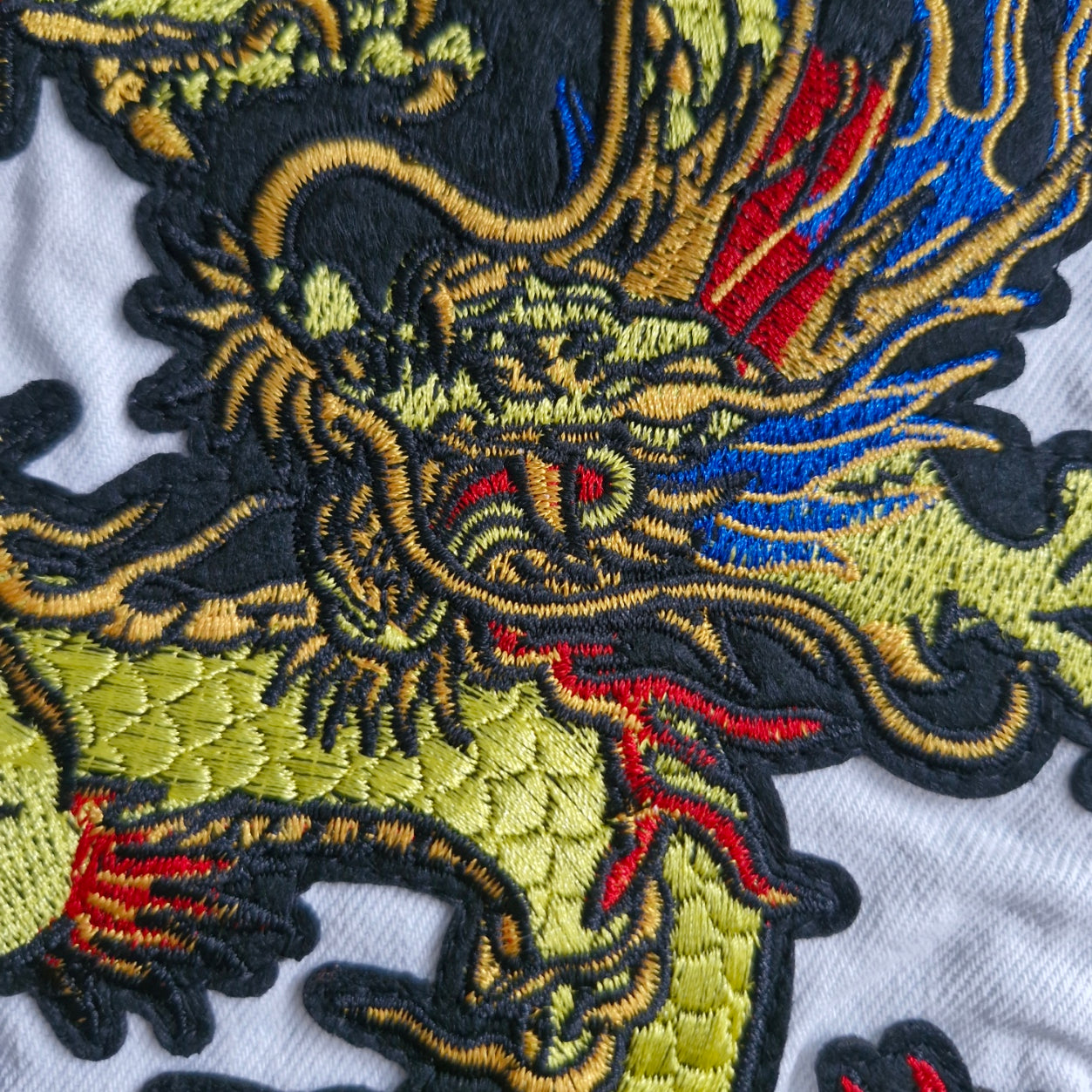 Kid's Chinese Dragon Denim - Age 3-4 years