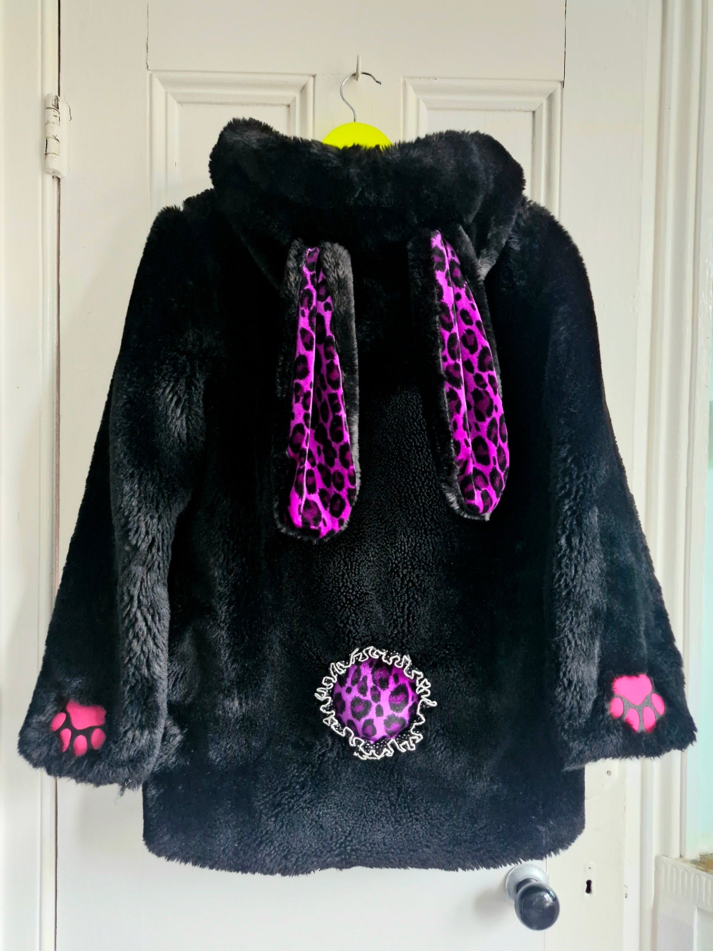 'Bix' Bunny Coat - Gina London Size M/L