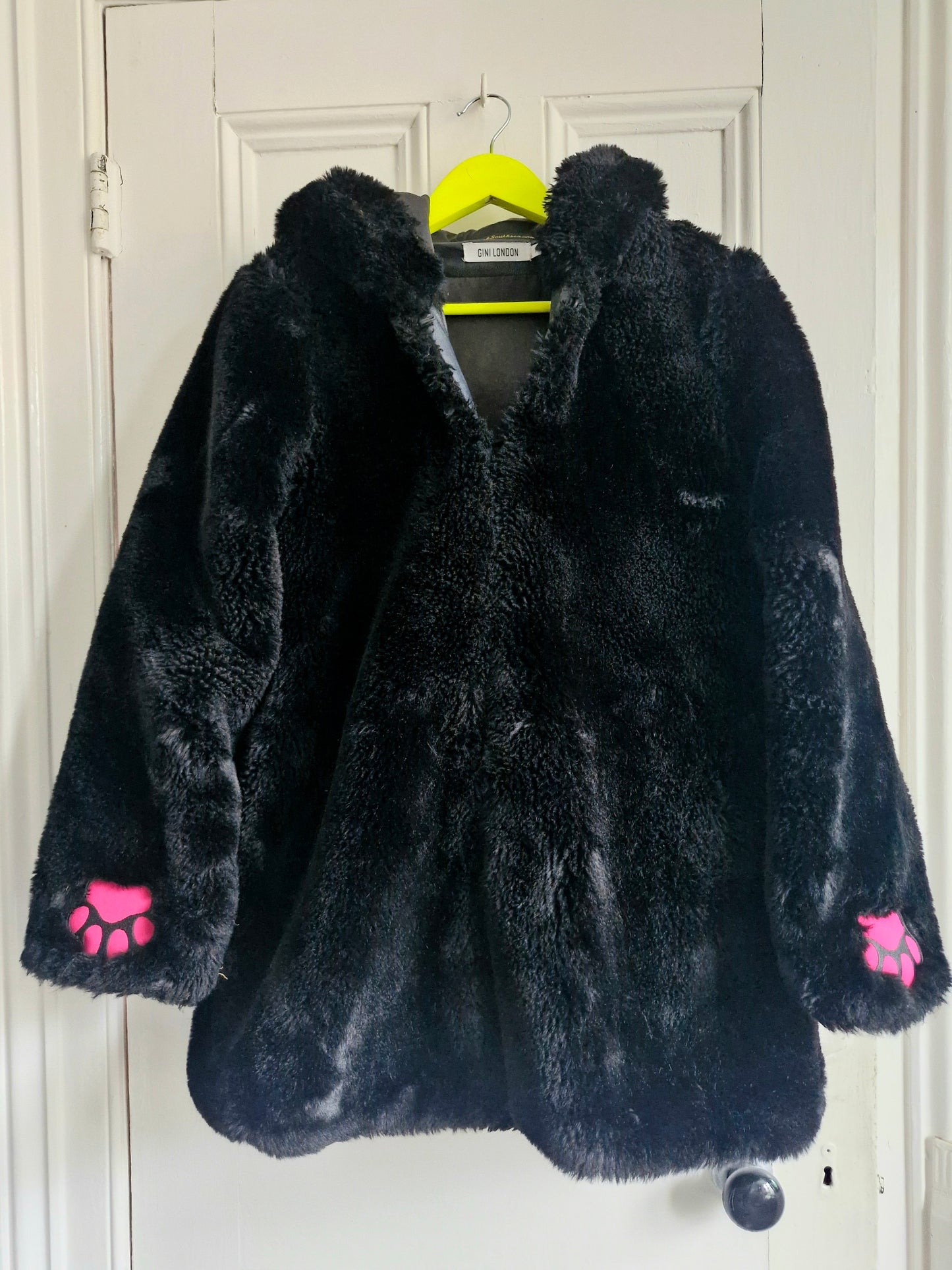 'Bix' Bunny Coat - Gina London Size M/L