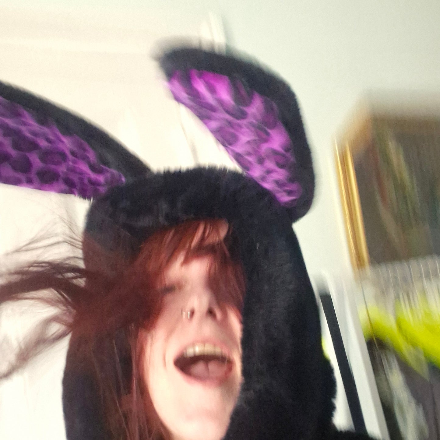 'Bix' Bunny Coat - Gina London Size M/L