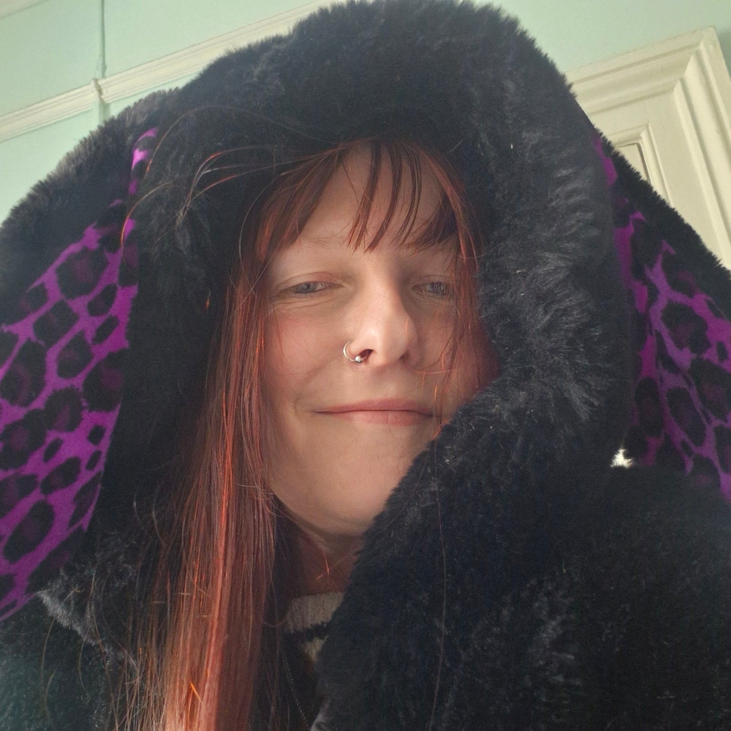 'Bix' Bunny Coat - Gina London Size M/L