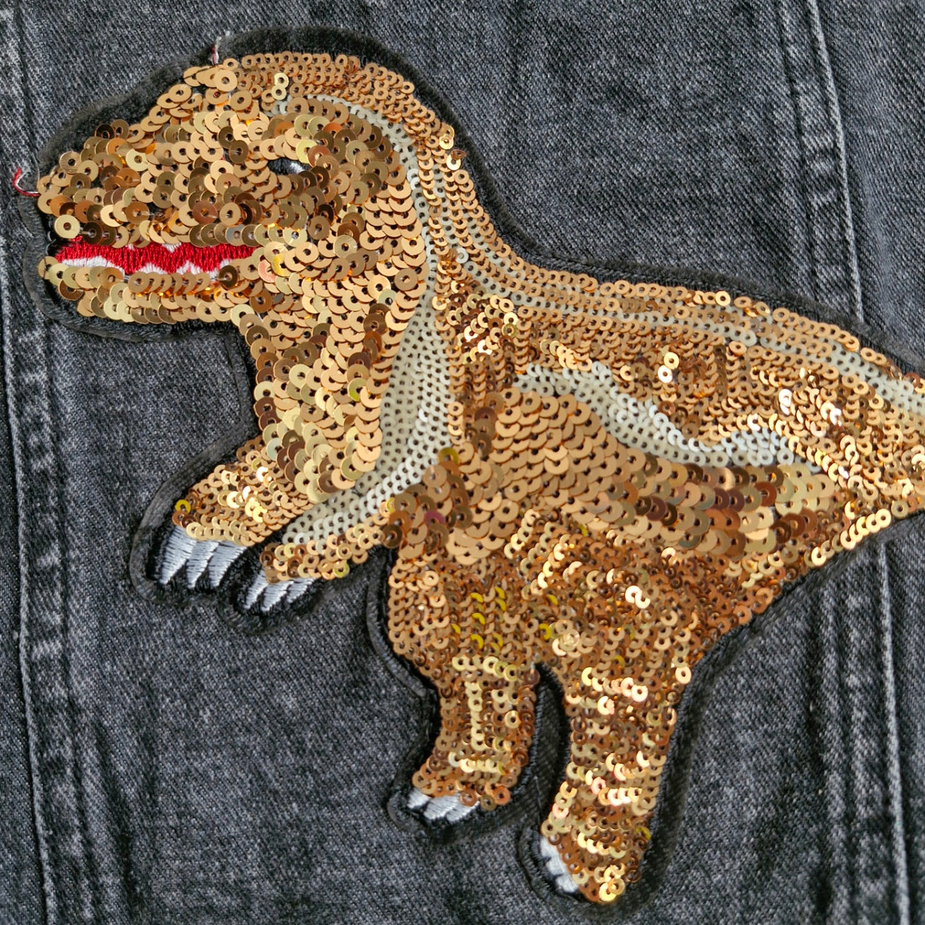 Kid's Sequin Dinosaur - Age 4 years