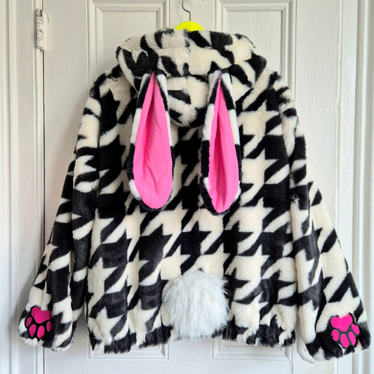 'Harri' Bunny Coat - H&M Size M