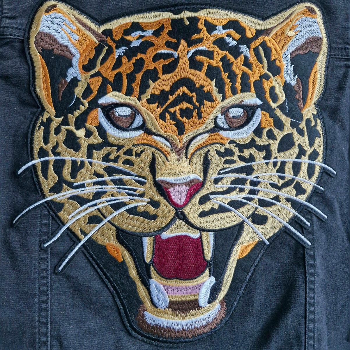 Kid's Leopard Denim - Age 11 years