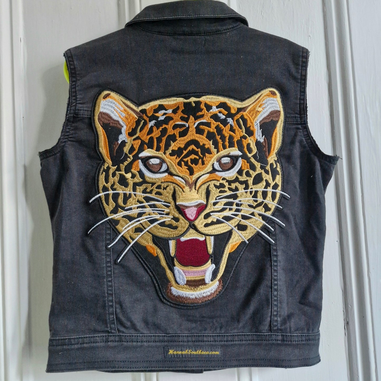 Kid's Leopard Denim - Age 11 years