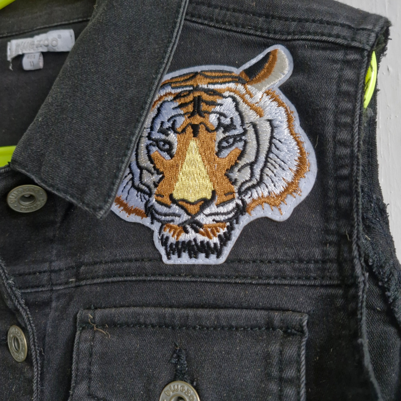 Kid's Leopard Denim - Age 11 years