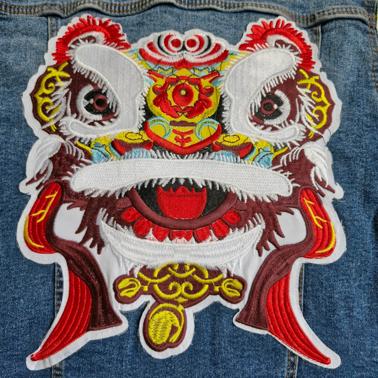 Kid's New Year Chinese Dragon Denim - Age 9-10 years