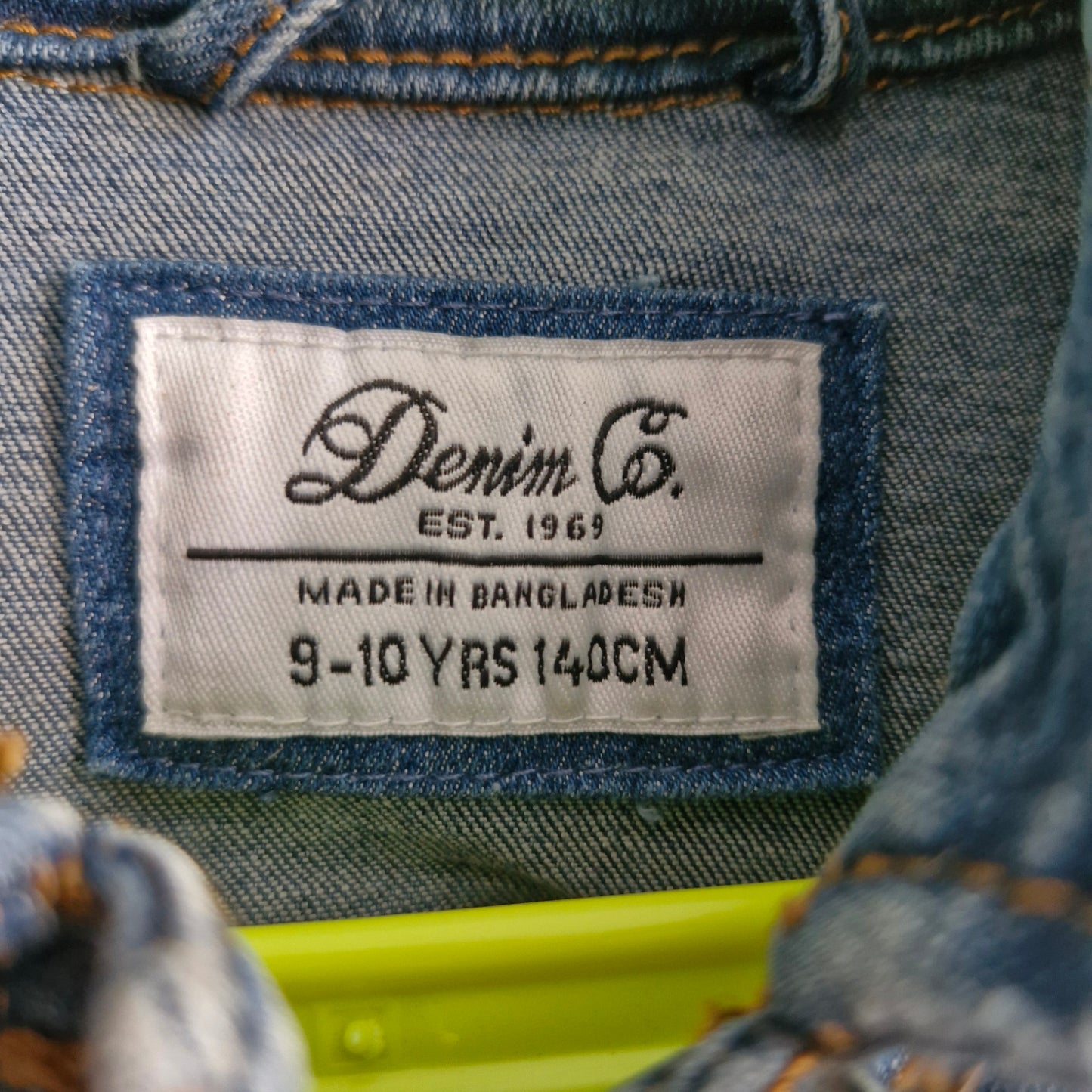 Kid's New Year Chinese Dragon Denim - Age 9-10 years