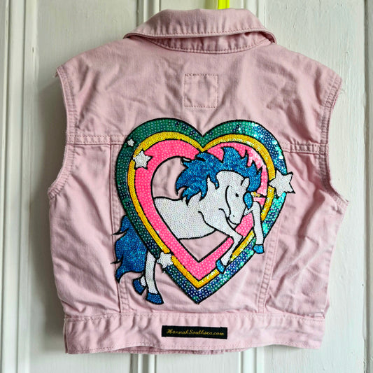 Kids Unicorn Battle Jacket - Size Small