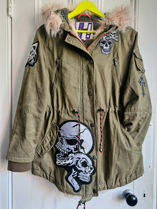 Darkside Parka Henry Holland Rework - Size 14