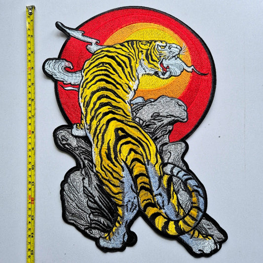 Epic Tiger and Sunset Back Patch - XL