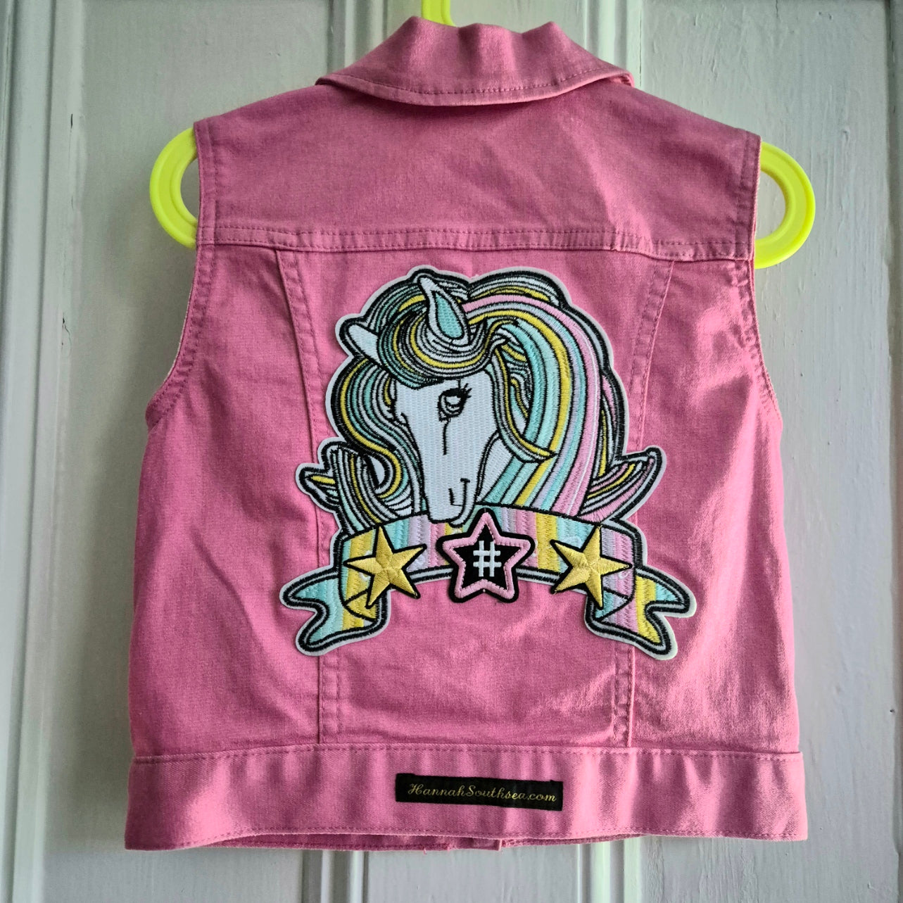 Age 6 - 7 Years Unicorn Denim festival Jacket