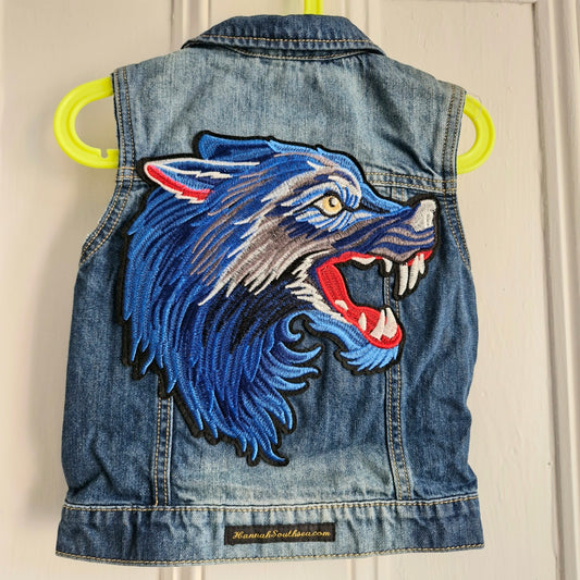 Kid's Wolf Denim - Age 1  1/2-2 years