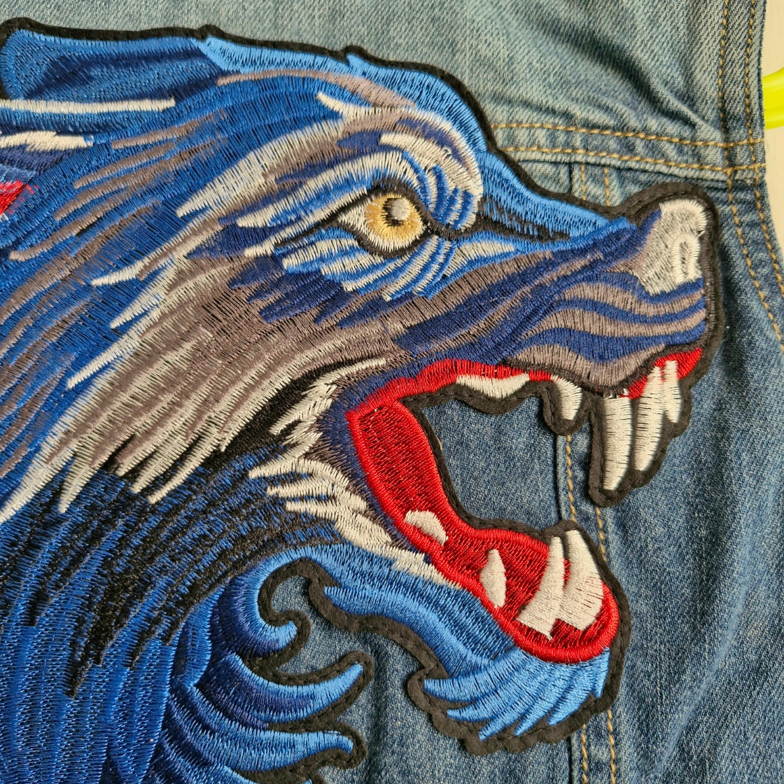 Kid's Wolf Denim - Age 1  1/2-2 years