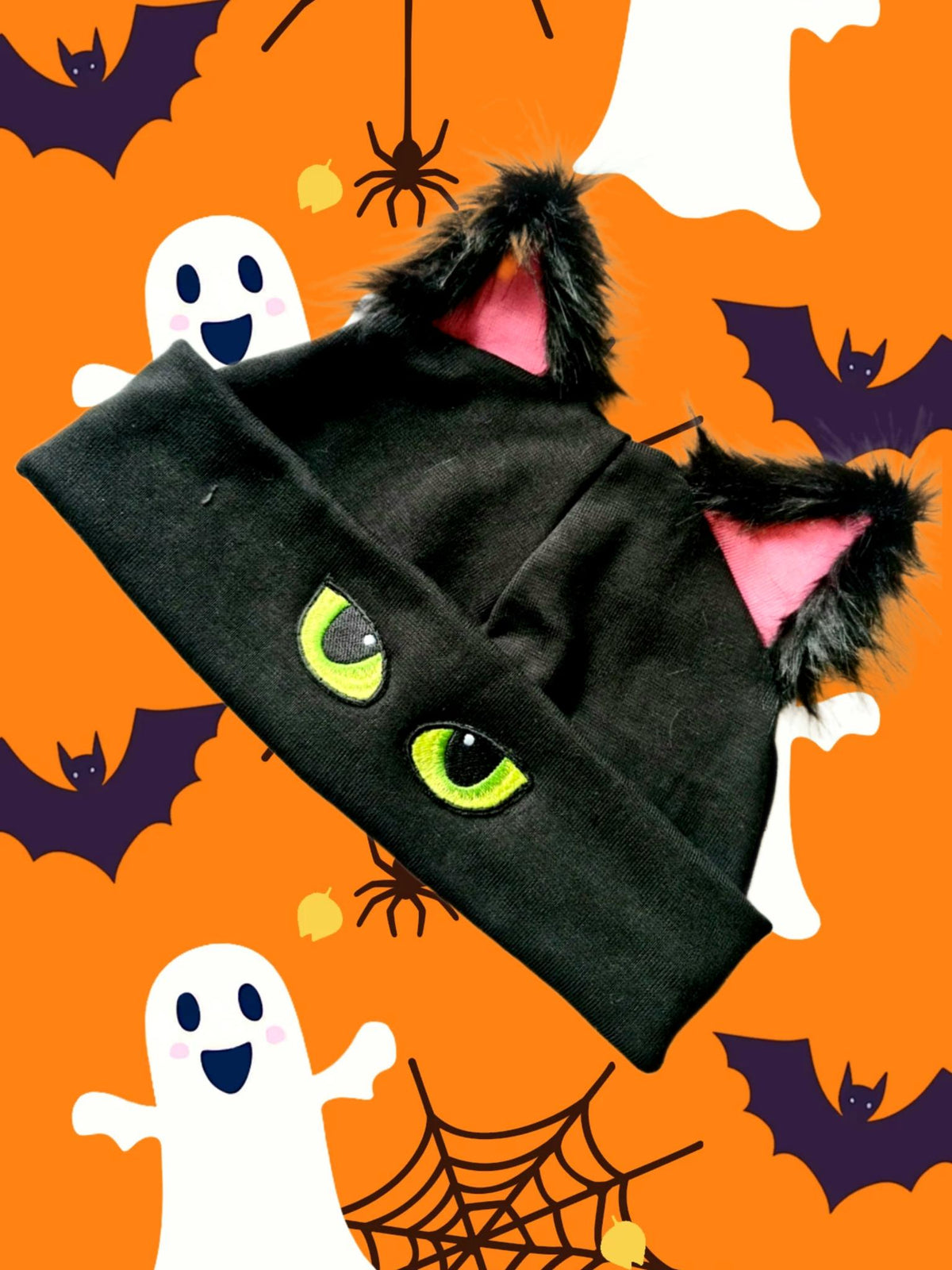 Organic Furry Ear Kitty Hat