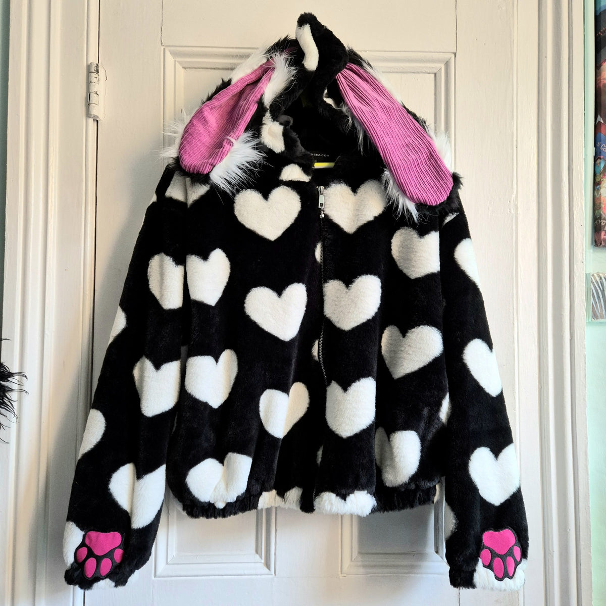 Love Heart Bunny Coat - One Size - 14