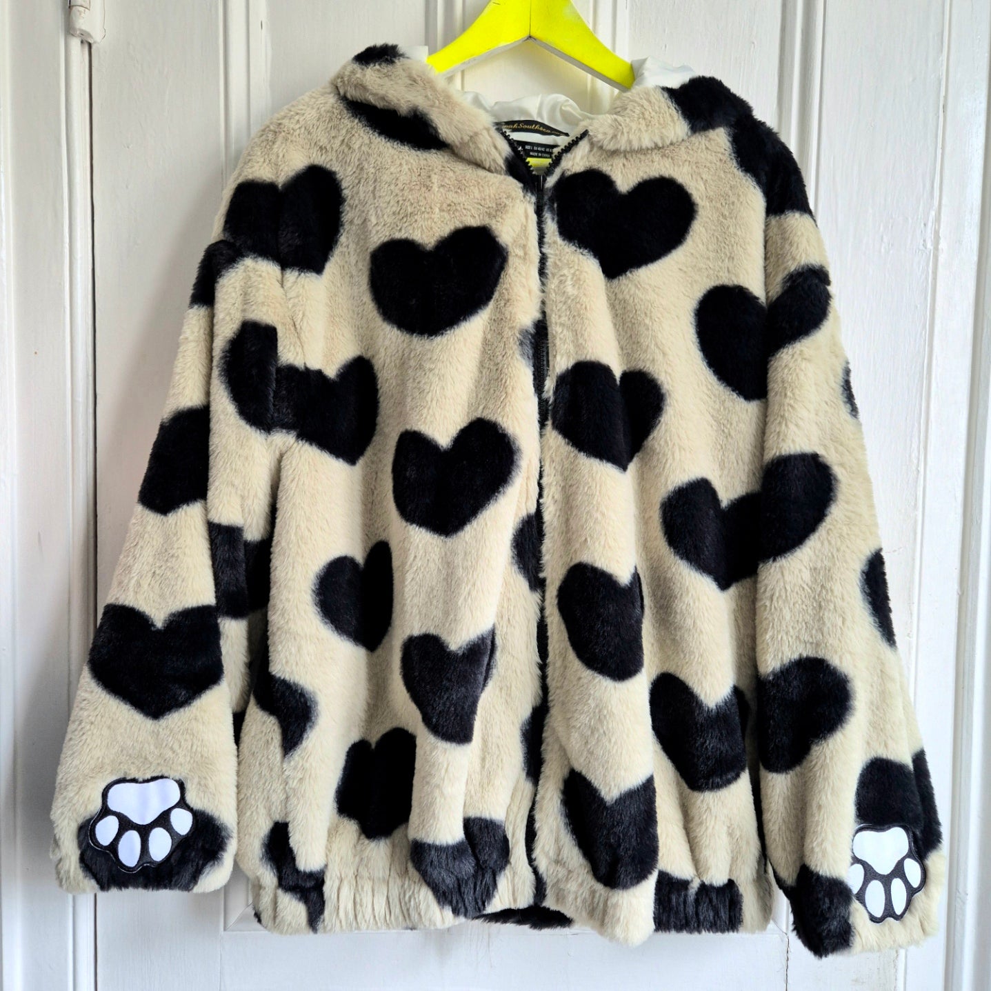 'Brenda' Bunny Coat - Shein 12/14