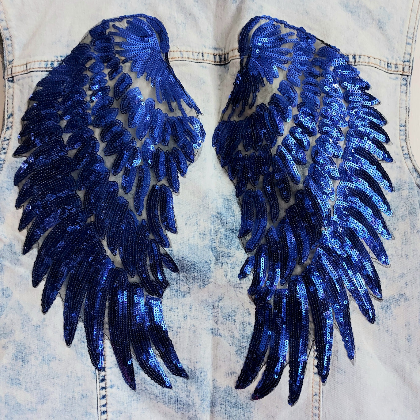 Blue Wing Denim Battle Waistcoat - Size 14