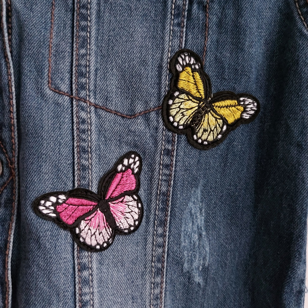 Cropped Summer Butterfly Migration - Size 10