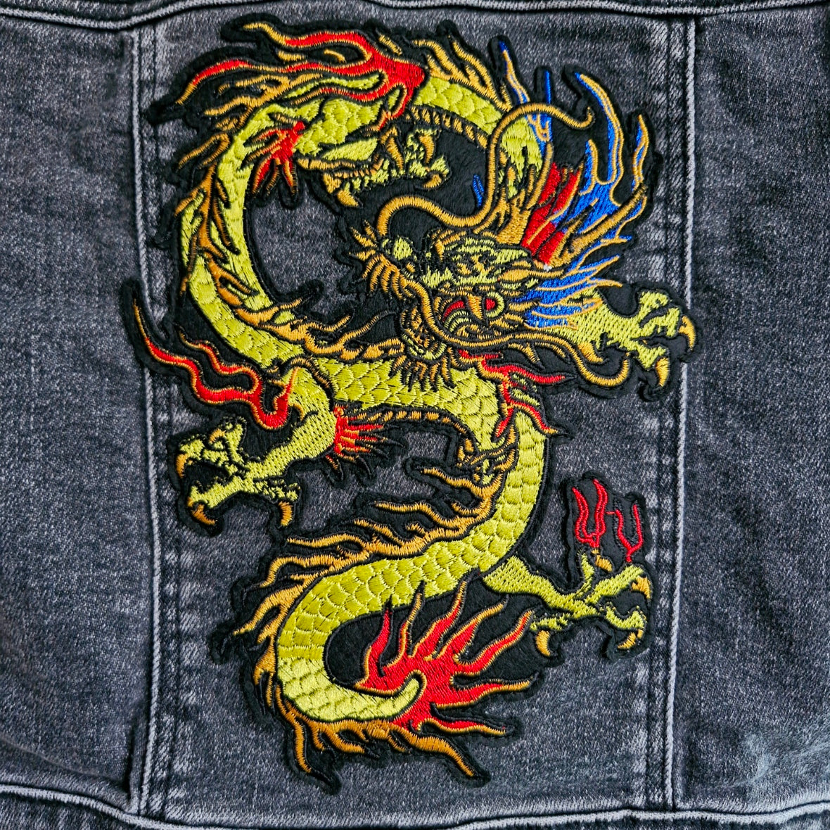 Kids Chinese Dragon Battle Jacket - Age 8 years