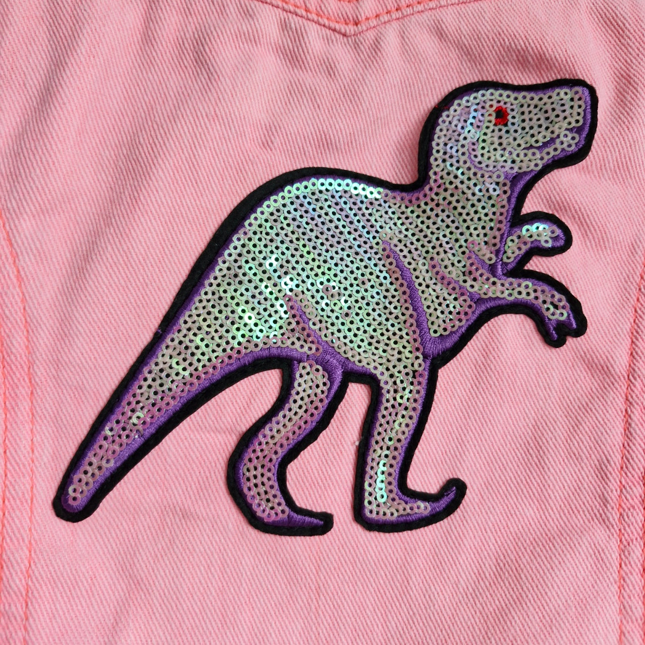 Kids Sequin Dino Battle Jacket - Age 6 years