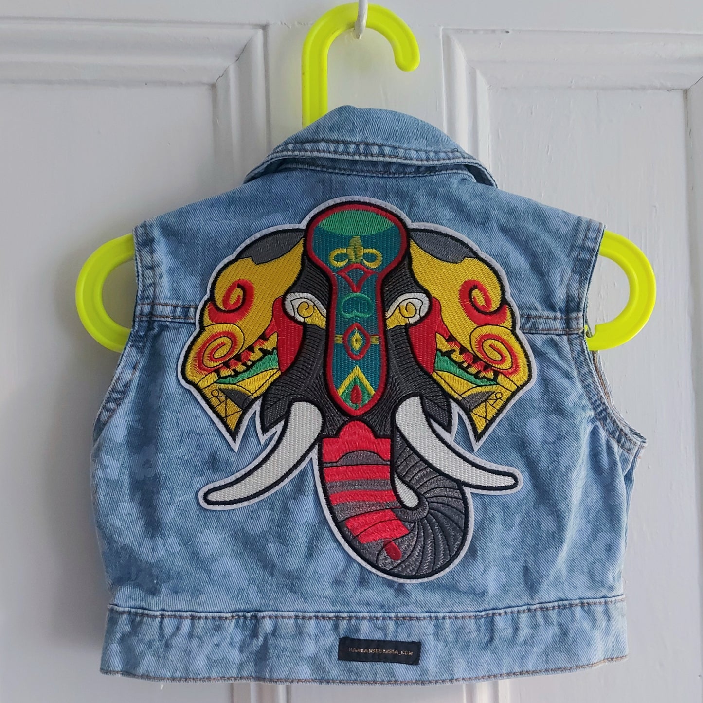 Tribal Elephant Embroidered Patch